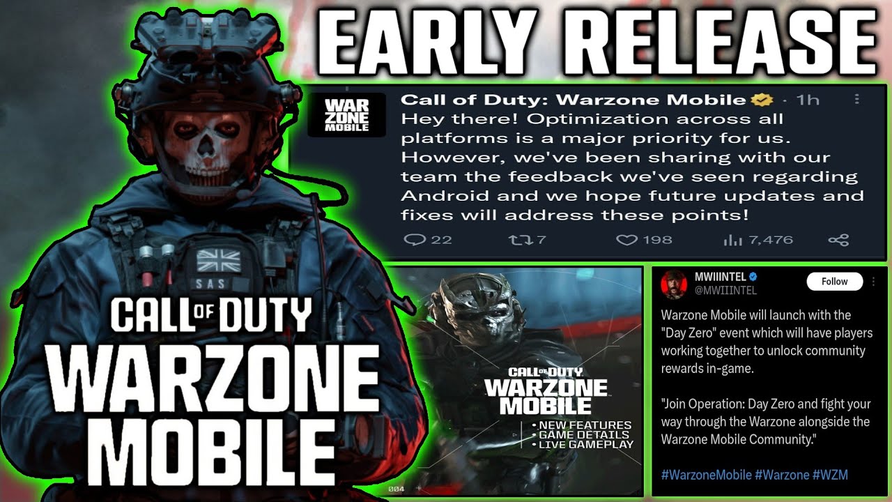 Join us in building Call of Duty® Warzone™ for mobile!