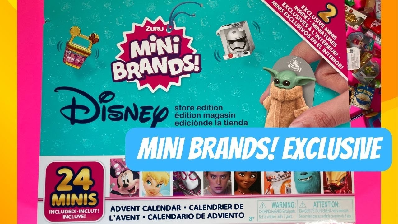 Mini Brands Disney Advent Calendar 2023 COMPLETE UNBOXING EXCLUSIVE mini-brands-disney-advent-calendar-2023-complete-unboxing-exclusive