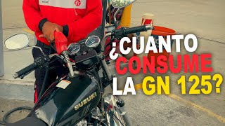 La GN 125F CONSUME GASOLINA CÓMO la BOXER CT 100?|  Consumo de Combustible de la Suzuki GN125 2024