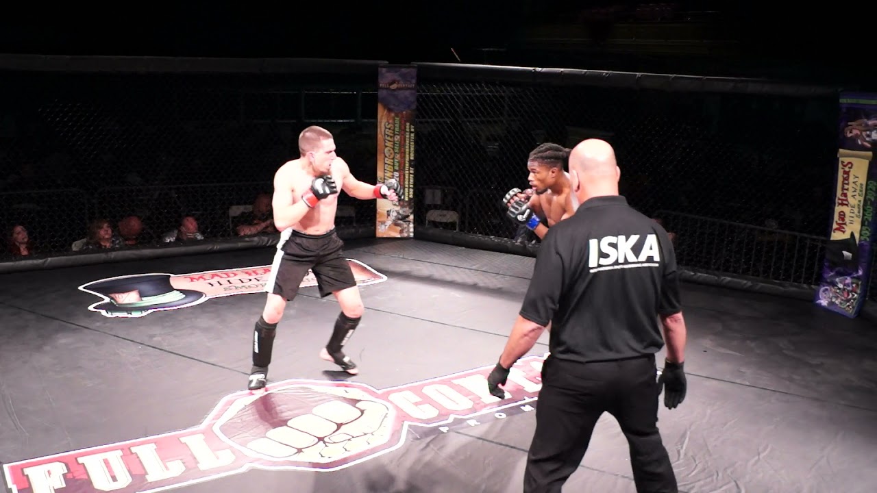 GABRIEL NACCA VS DEONTRE PORTER 135 LB MMA FIGHT RAGE IN THE CAGE 16