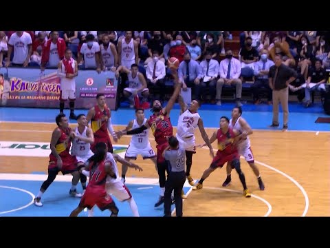 Brgy. Ginebra vs. San Miguel finish | Honda S47 PBA Commissioner's Cup 2022