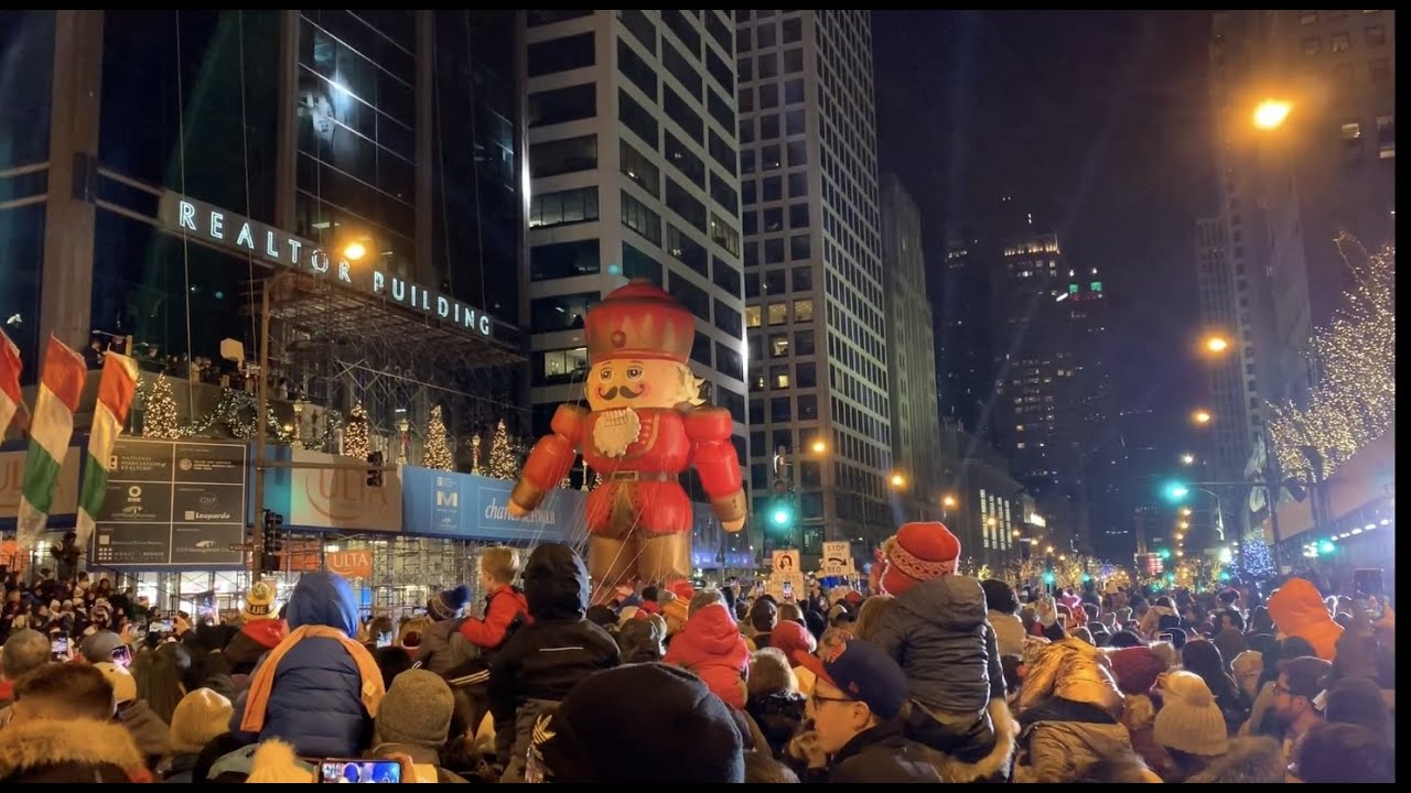 Chicago Magnificent Mile Lights Festival Parade YouTube