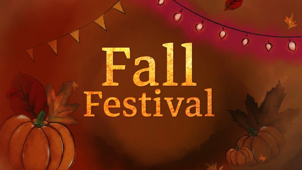 Fall Festival Promotional Video YouTube