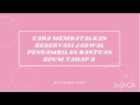 Video: Cara Membatalkan Reservasi