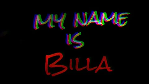 my name is billa black screen status
