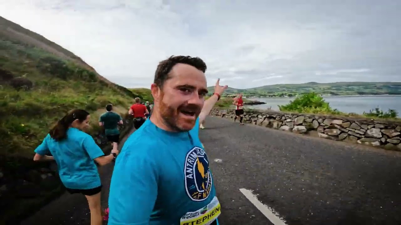 The MEA Antrim Coast Half Marathon 2022 Race Vlog