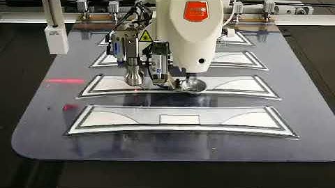 intelligent auto pattern sewing machine