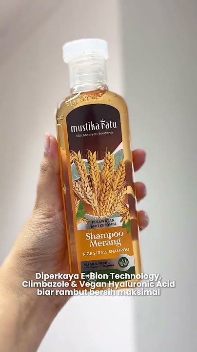 Solusi Rambut Ketombe dari Mustika Ratu Shampoo Merang