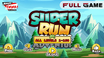 Super Run Go (Super modi) - FULL GAME (ALL Levels 1-160)