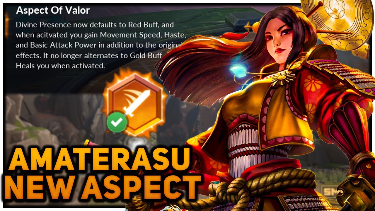 NEW AMATERASU ASPECT MAKES HER A CARRY!