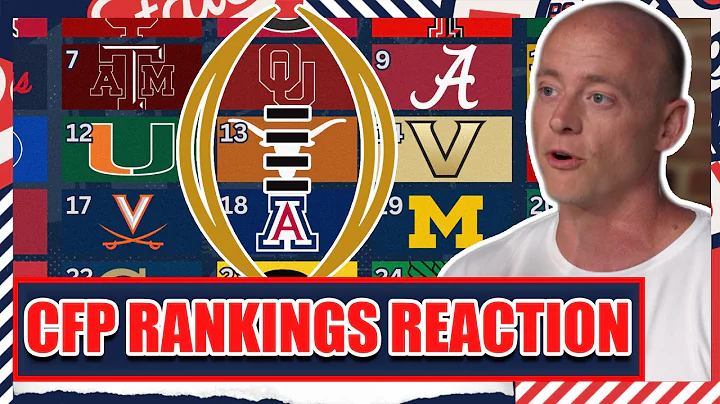 CFP Rankings Reaction - Josh Pate's College Football Show