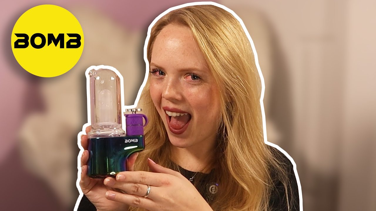 Doing FAT juicy dabs with Bomb's Skyloud Erig + hot knife