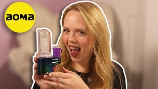 Doing FAT juicy dabs with Bomb's Skyloud Erig + hot knife