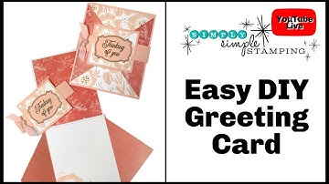 🔴 Triangle Gate Fold Cards: A Fun and Creative Greeting Card You Can Make