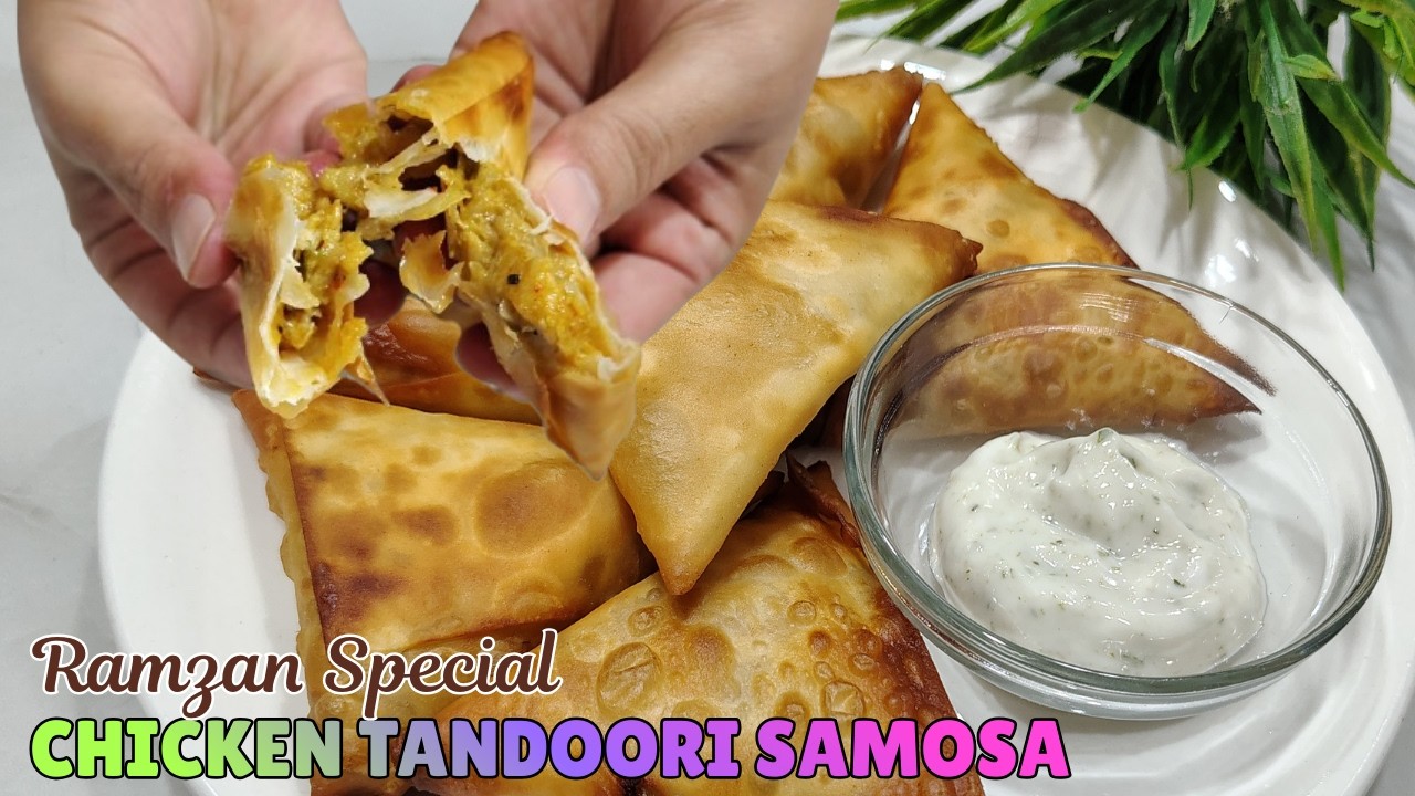 Chicken Samosa |Ep- 4 |Make Chicken Tandoori Samosa at Home | Ramadan Special |Bushra’s Yummy Recipe