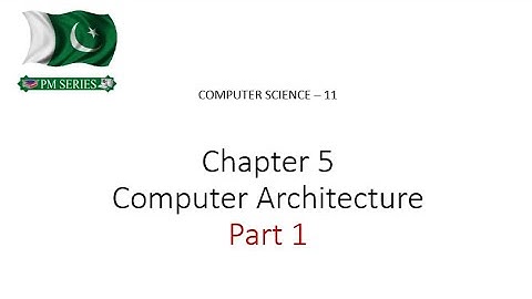 Lecture 10, Chapter 5 - Computer Architecture, Part 1, 1st year, Computer Science