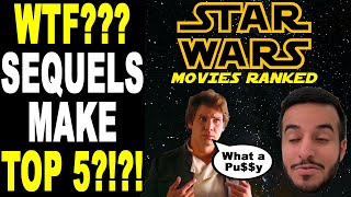 Pro Disney Rey Boy Gives the WORST Star Wars Movie Ranking Ever!