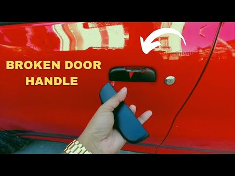 HOW TO REPLACE DOOR HANDLE ON SUZUKI S-PRESSO #suzukispresso #cardoorhandle #diycarrepair