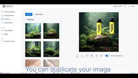 AI Based fabric.js react js e commerce image asset creation tool using midjourney