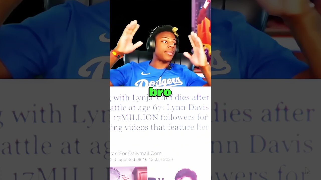 Youtubers reacted to cooking with Lynja's death!😢