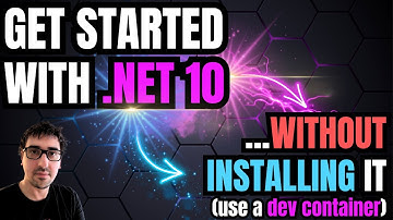 Get started with .NET 10...without installing it! Use a dev container.