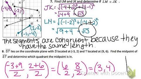 Geometry Module 1 Review