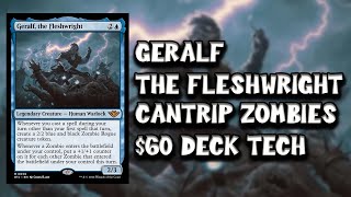Geralf The Fleshwright Cantrip Zombies $60  EDH Deck Tech