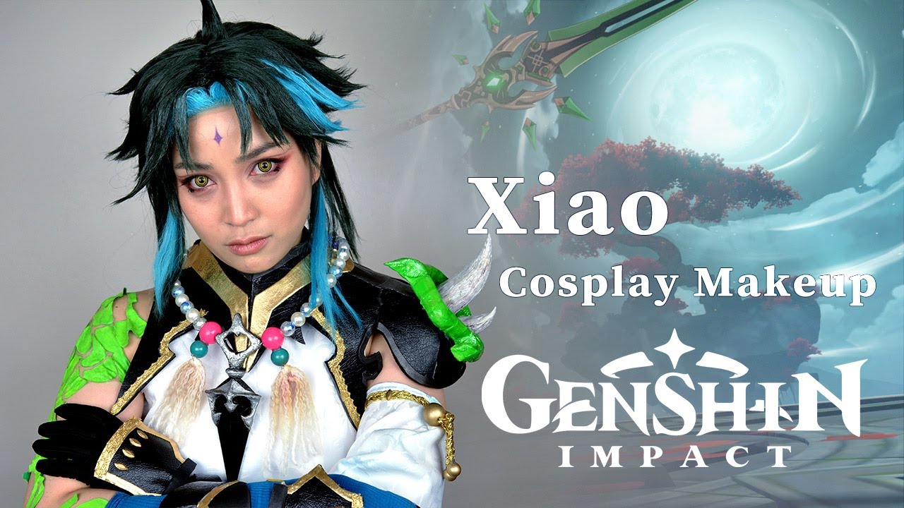 Xiao Cosplay Makeup  Genshin Impact 