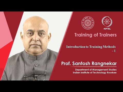 Introduction to Training Methods - 1