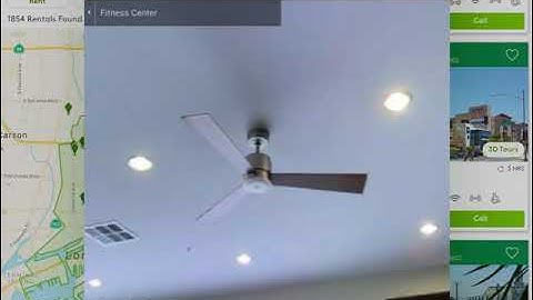 Fanimation Zonix ceiling fans at a fitness center