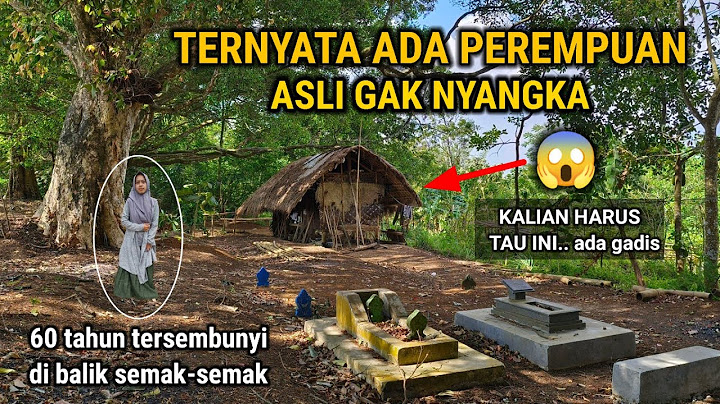 MISTERIUS!! 60 TAHUN TERSEMBUNYI PILIH TINGGAL DI RUMAH TENGAH HUTAN
