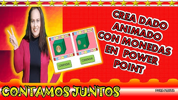 CREA DADO ANIMADO DE MONEDAS EN POWER POINT