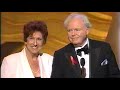 Jean Stapleton & Carroll O'Connor present Supporting Actor in a Comedy Series on 1996 Emmys.