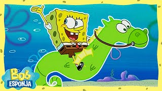 El magnífico caballito de mar | Bob Esponja en Español