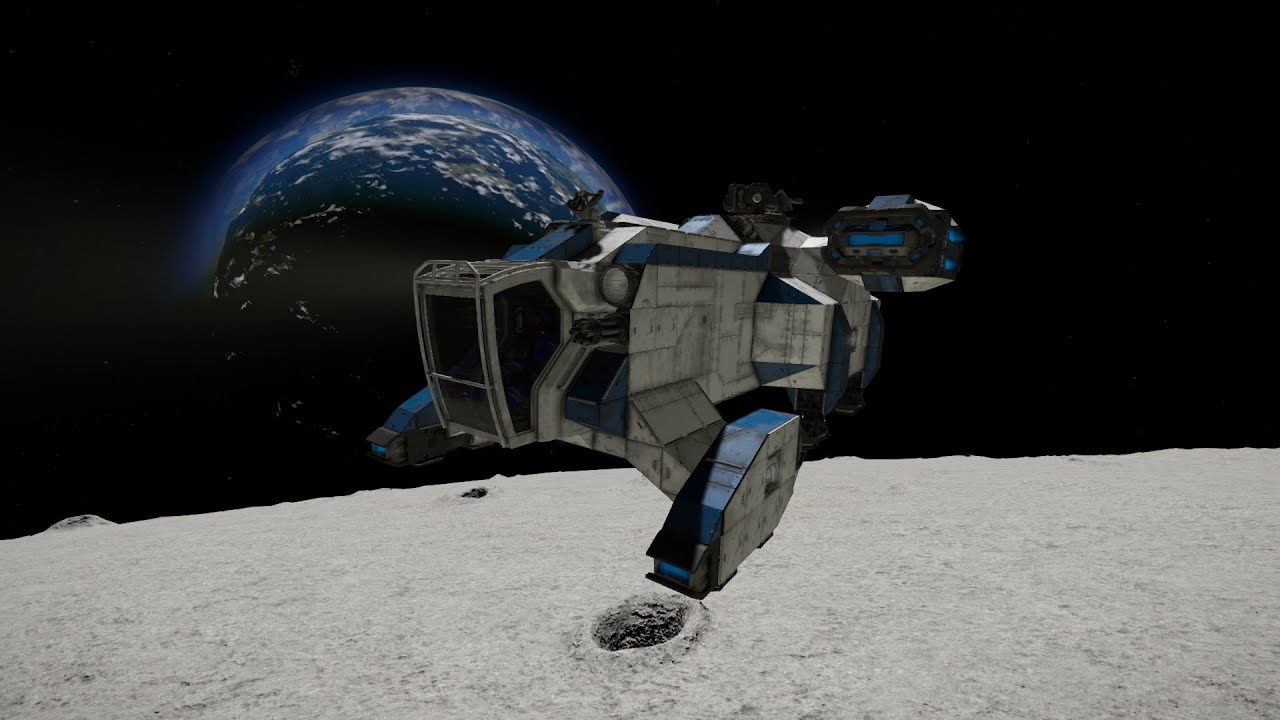 Space Engineers Designing Realistic Thrust Ships YouTube