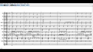 Partitur Lagu Anak Sekolah Versi Marching Band