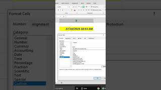 How to write the date and time in one cell  Excel Tricks  Shorts