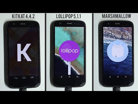 Vídeo: Diferencia Entre Android 5.1 (Lollipop) Y 6.0 (Marshmallow)