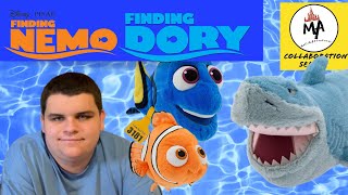Disney Finding Nemo and Dory! PLUSH COLLECTION | ✨ Andy’s Solo Show ✨ | Melick Adventures Collab