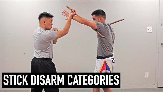 Single Stick Fighting - 9 Disarm Techniques 