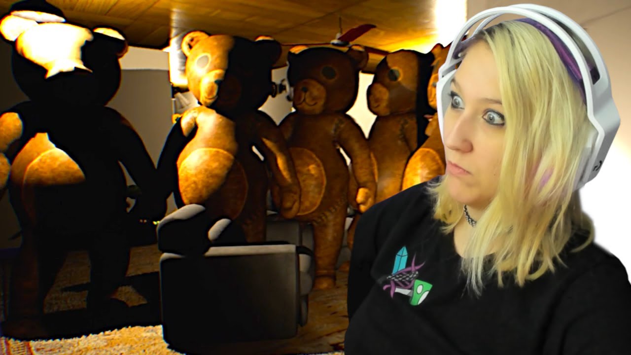 Killer teddy bears | Dark Skirbee Bear Doll | Indie horror game