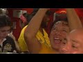 Fans react to Colombia’s first goal