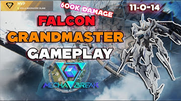 Mecha Break Gameplay (Falcon) - PVP Grandmaster Rank - Strategy and Tips