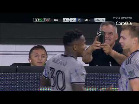 Romell Quioto anotó doblete en el triunfo 2-1 del Montral sobre el DC United