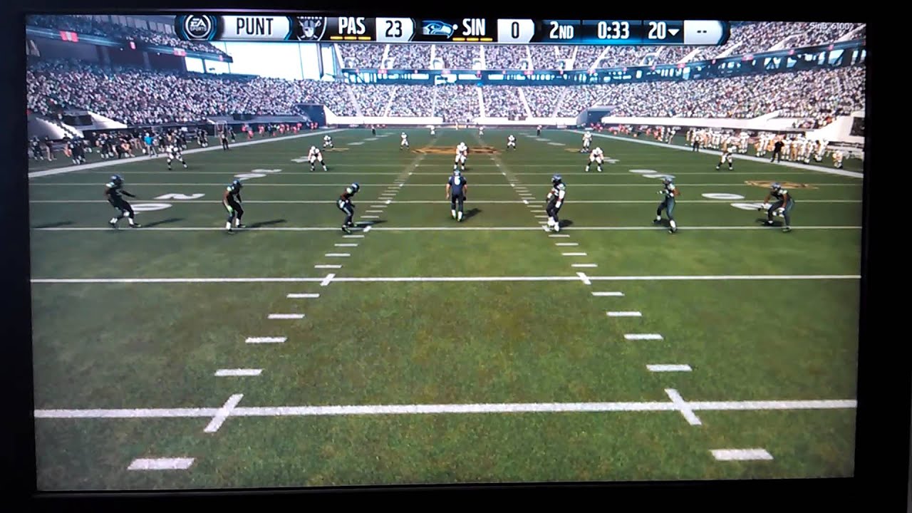 Madden 16 goal line vs Spread offense . YouTube