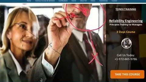 Reliability Engineering Principles Training for Managers