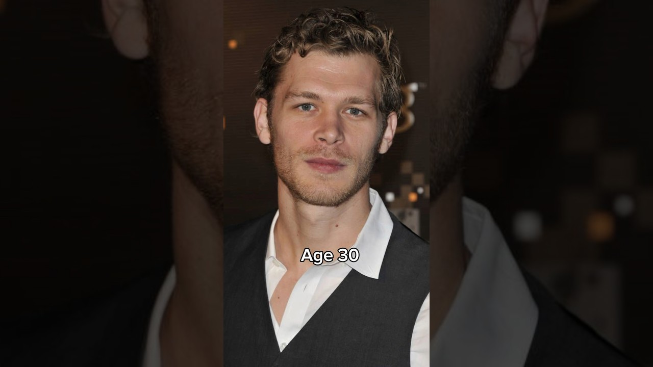 Joseph Morgan’s Age from 42 to 8 🙀 
