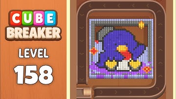 Color Cube Breaker level 158 solution