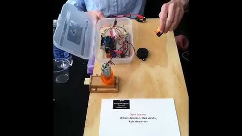 Secret Knock Detecting Lock