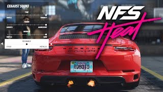 Need for speed heat - exhaust sounds ...